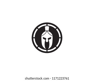 Spartan helmet logo