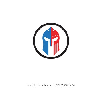 Spartan helmet logo
