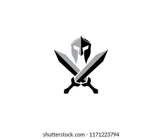Spartan helmet logo
