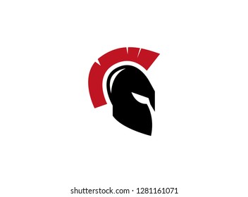 Spartan helmet logo