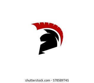Spartan helmet logo