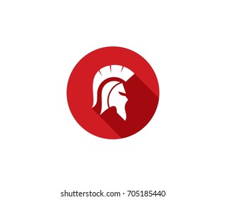 Spartan helmet logo