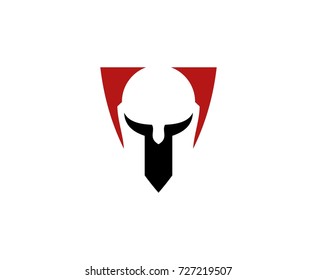 Spartan helmet logo