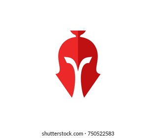 Spartan helmet logo