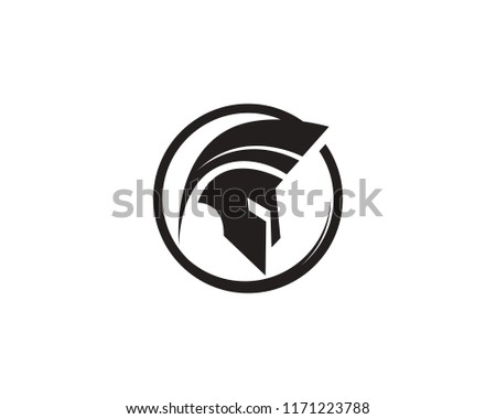 Spartan helmet logo