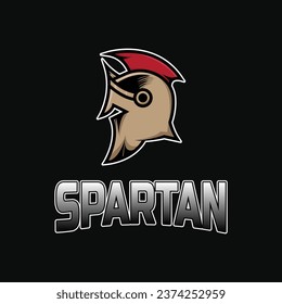 Spartan helmet logo design ideas