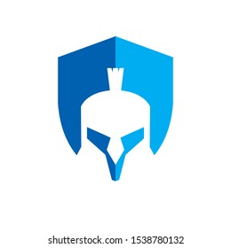 spartan helmet logo design inspiration