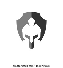 spartan helmet logo design inspiration