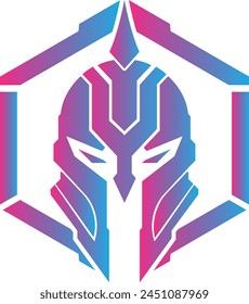 espartano casco logo diseño archivo de Vector spartan head