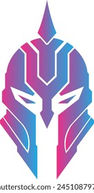 espartano casco logo diseño archivo de Vector spartan head