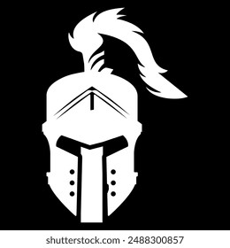 spartan helmet logo design vector file