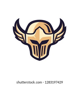 Spartan Helmet Logo Sports