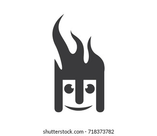 Spartan helmet logo template