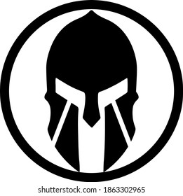 Spartan Helmet Simbol Vector Image Stock Vector (Royalty Free ...