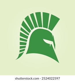 Spartan helmet trendy artwork sublime abstract vector illustration colorful useful design.eps