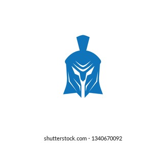 Spartan helmet vector icon