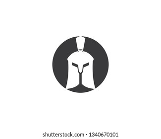 Spartan helmet vector icon