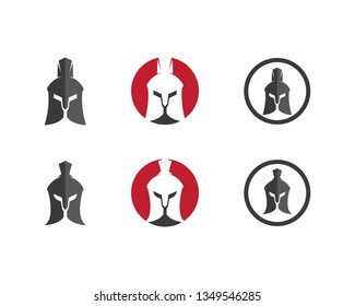 Spartan helmet vector icon