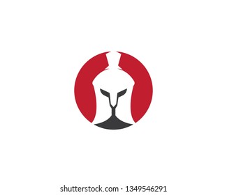 Spartan helmet vector icon