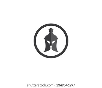 Spartan helmet vector icon