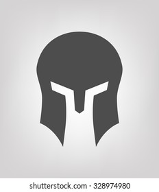 Spartan Helmet Vector Icon