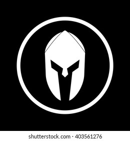 Spartan Helmet Vector Icon