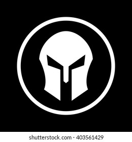 Spartan Helmet Vector Icon