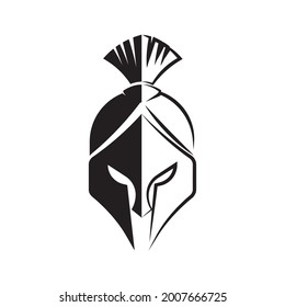 Spartan Helm, Vektorsymbol-Design