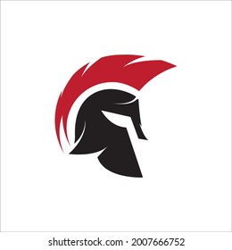 Spartan helmet vector icon illustration design