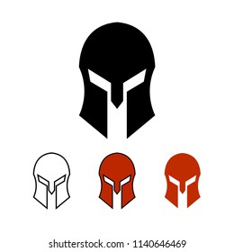 Spartan Helmet vector illustration