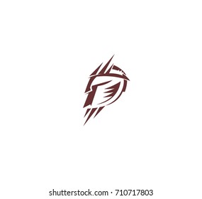 Spartan helmet, warrior, fighter, roman, gladiator, uniform, ancient, powerful, white background, vector illustration