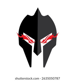 Spartan helmets with fire eye