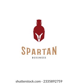 Spartan Icon Logo Design Template