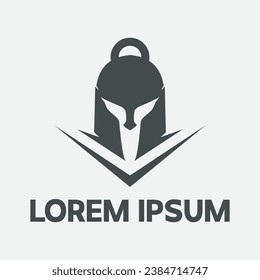 Spartan  icon vector illustration design template