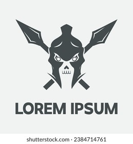Spartan  icon vector illustration design template