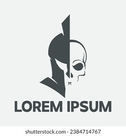 Spartan  icon vector illustration design template