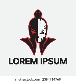 Spartan  icon vector illustration design template