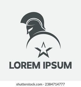 Spartan  icon vector illustration design template