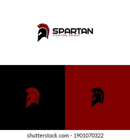 Spartan Lighting Logo Design Vector