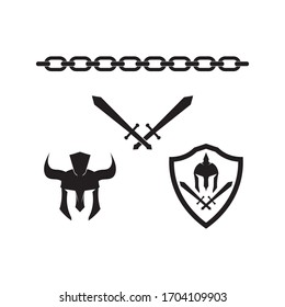 casco y cabeza negro de diseño vectorial 