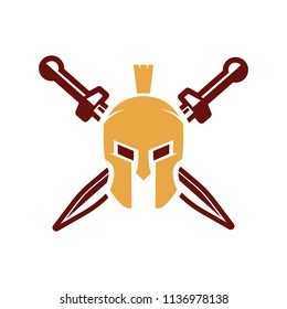 spartan logo design