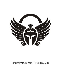 spartan logo design