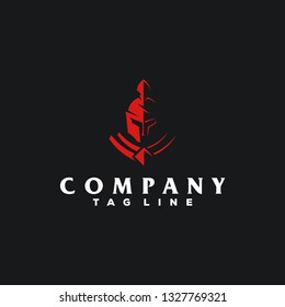 spartan logo design