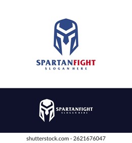 Spartan logo design concept vector. Spartan Head Logo Design Template. Creative Symbol. Icon