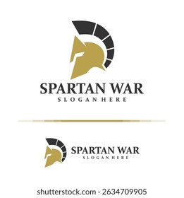 Spartan logo design concept vector. Spartan Logo Design Template