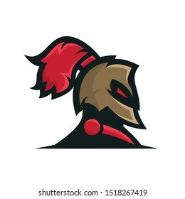 spartan logo design hero vector art 