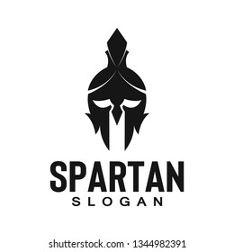 Spartan logo design icon symbol