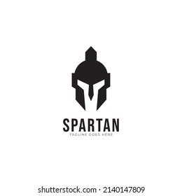 spartan logo design spartan simple creative logo vecktor spartan black logo