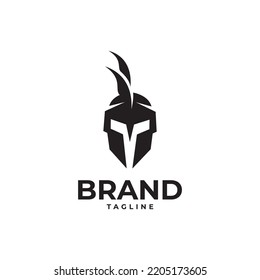 spartan logo design spartan simple creative logo vecktor spartan logo.