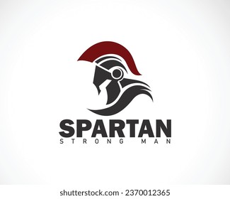 spartan logo design spartan simple creative logo vector spartan black logo helmet
